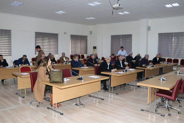 Karaköprü’de yılın ilk meclis toplantısı yapıldı