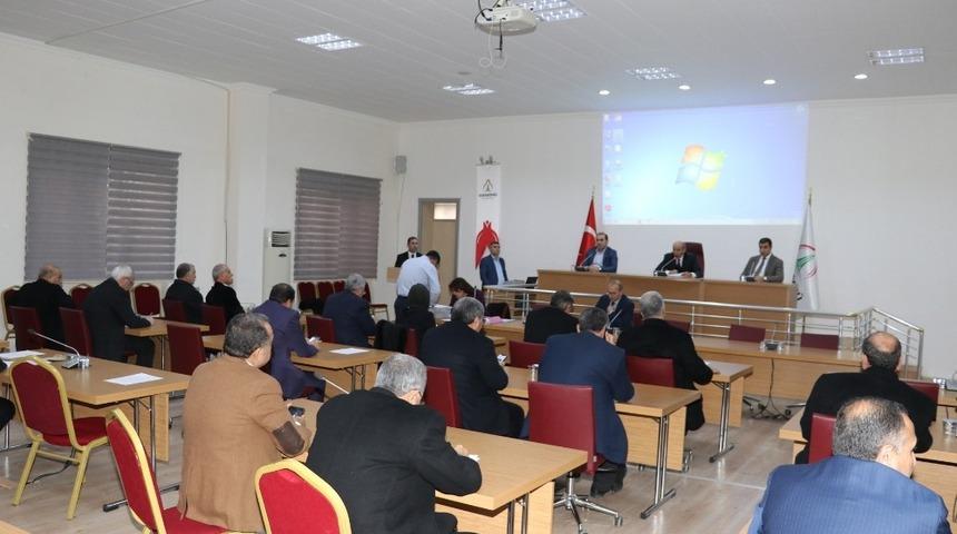 Karak&ouml;pr&uuml;&rsquo;de yılın ilk meclis toplantısı yapıldı