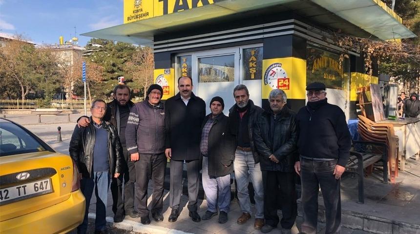 Başkan Altay&rsquo;dan esnaf ziyareti