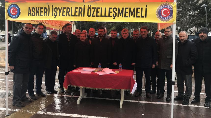 Tank Palet'in özelleşmemesi için imza topluyorlar