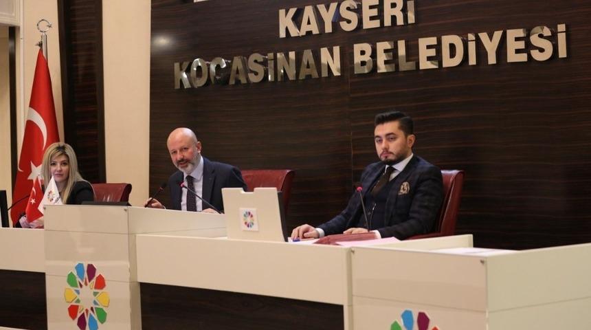 Kocasinan Belediyesi yılın ilk meclis toplantısını ger&ccedil;ekleştirdi