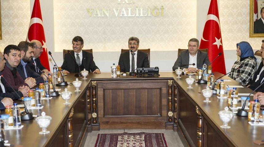 AK Parti teşkilatından Vali Bilmez’e ziyaret