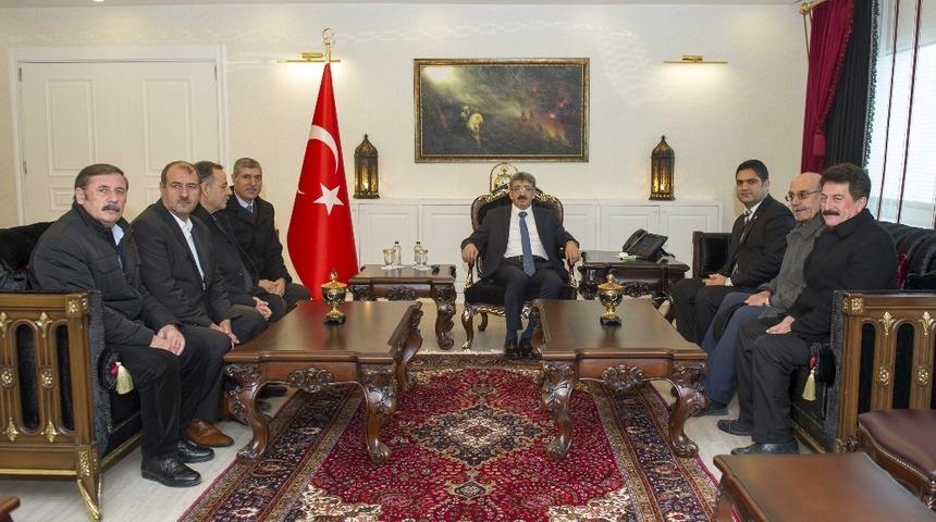 CHP heyetinden Vali Bilmez&rsquo;e ziyaret