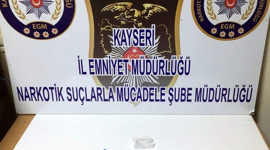 Kayseri&rsquo;de uyuşturucu operasyonu