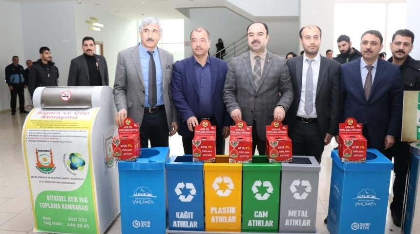 Şanlıurfa&rsquo;da sıfır atık projesi gelişmeye devam ediyor