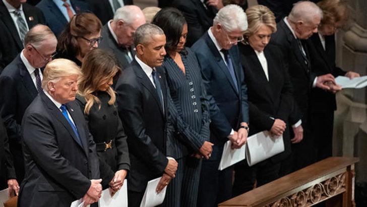 Bu duvar ABD'yi böldü! Eski başkanlar Trump'a karşı G5