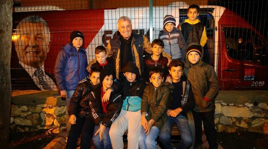 Başkan S&ouml;zen,  mahalle sakinleriyle buluştu