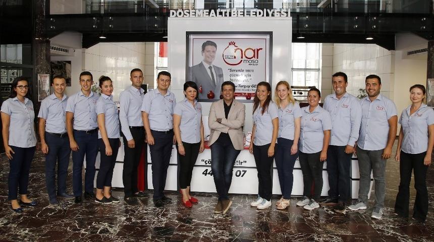 Nar Masa D&ouml;şemealtı&rsquo;nda &ccedil;&ouml;z&uuml;m &uuml;retmeye devam ediyor