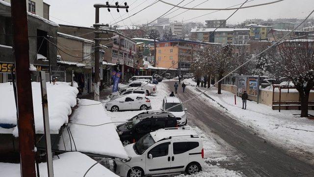 Kulp’ta eğitime kar engeli