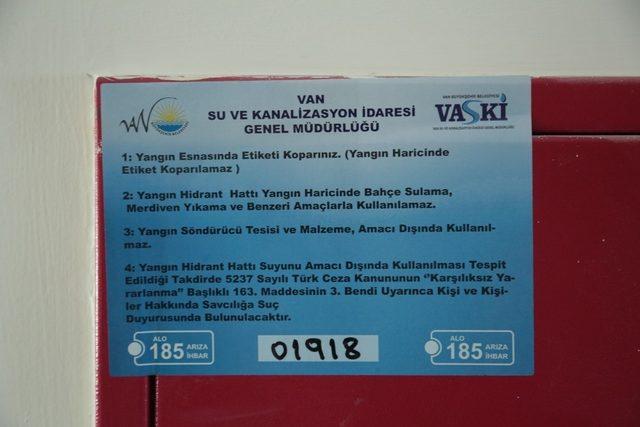 Yangın esnasında kullanılması gereken suyu kaçak olarak kullandılar