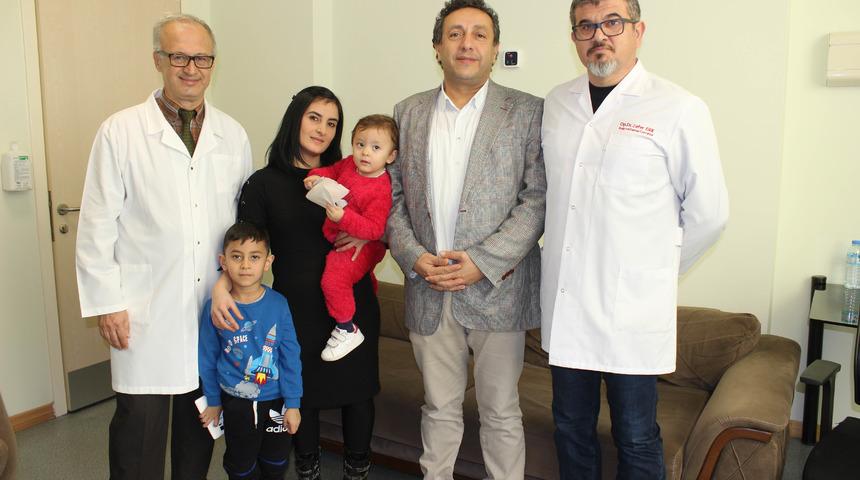 Annesinin 40 g&uuml;n sonra kucağına alabildiği Asya Nur, 2 yaşında&nbsp;