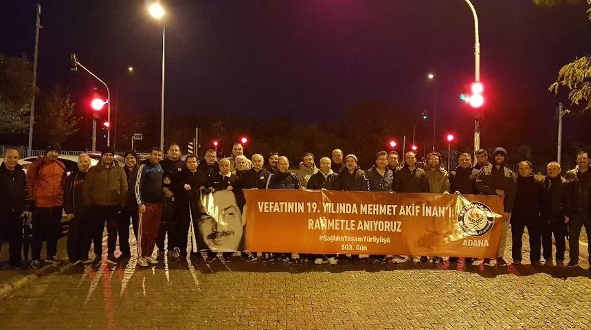 Mehmet Akif İnan i&ccedil;in y&uuml;r&uuml;d&uuml;ler