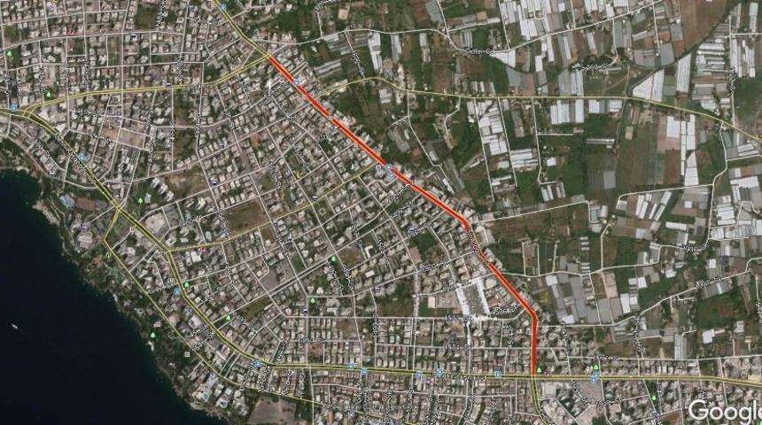 Sinanoğlu Caddesi asfaltı yenileniyor