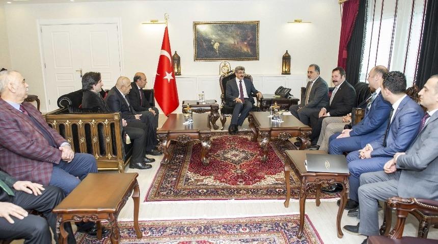 Van TSO Y&ouml;netim Kurulundan Vali Bilmez&rsquo;e ziyaret