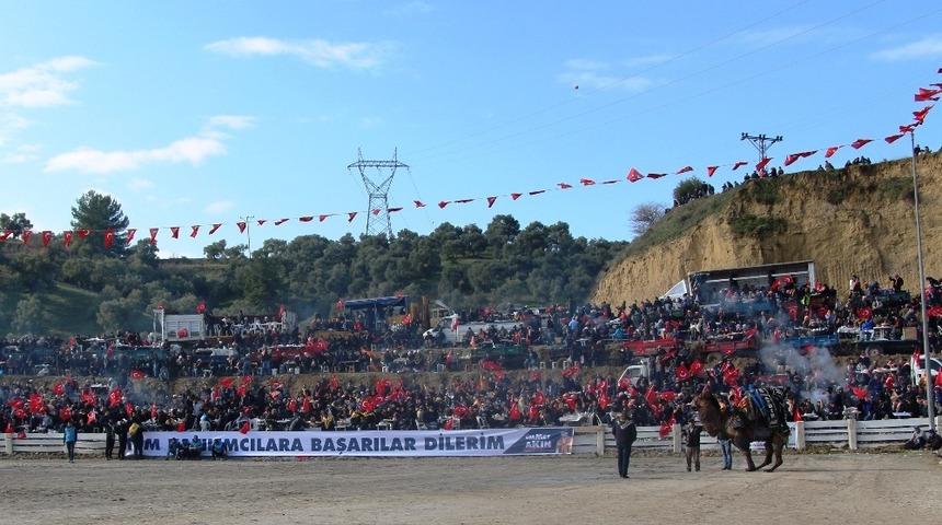 Germencik yılın en iddialı deve g&uuml;reşine hazırlanıyor