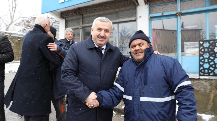 Başkan Baran esnaflarla bir araya geldi