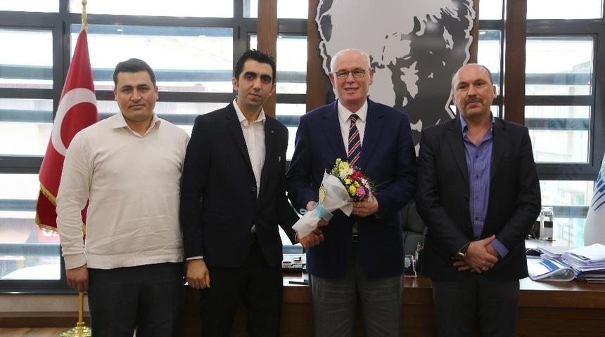 Kazım Kurt&rsquo;a spora destek teşekk&uuml;r&uuml;