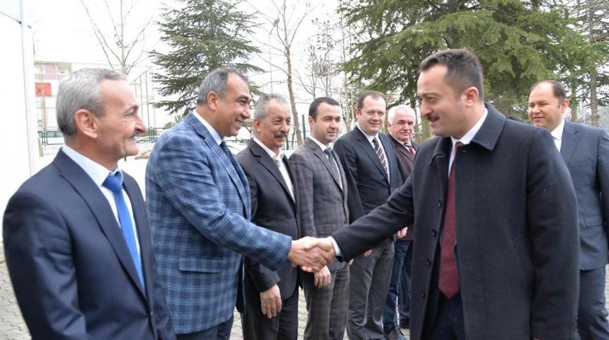 Vali Şent&uuml;rk&rsquo;ten İl &Ouml;zel İdaresi&rsquo;ne ziyaret