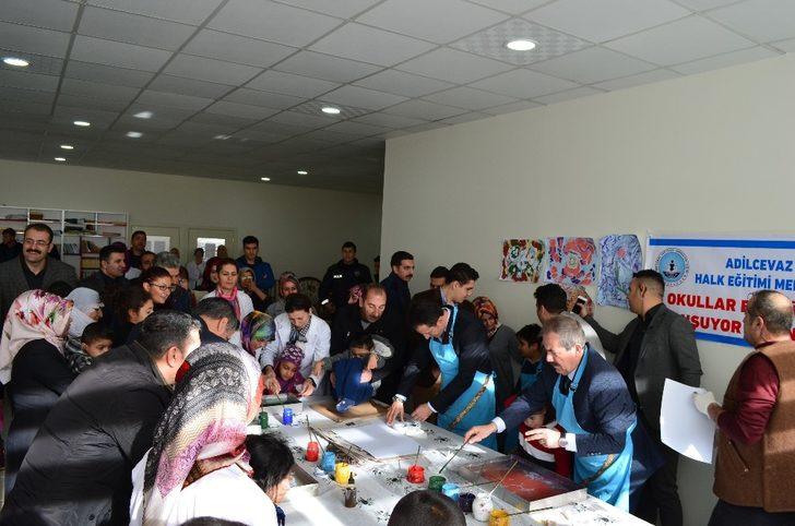 Engelli çocukların ebru sanatı heyecanı G3