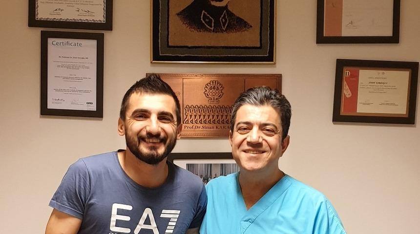 Futbolcu Muharrem Ozan Cengiz, Acıbadem Kayseri Hastanesi&rsquo;nde ameliyat oldu