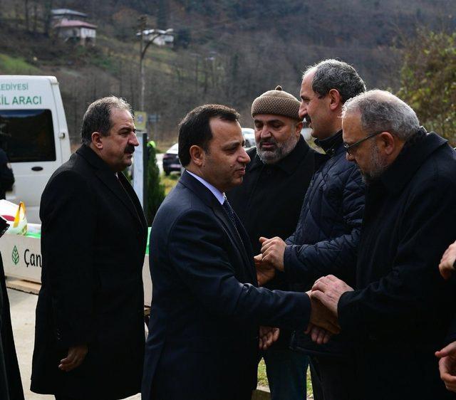 Anayasa Mahkemesi üyesi Hakyemez’in babası toprağa verildi