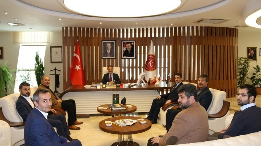 Eğitim- Bir-Sen’den NEVÜ Rektörü Bağlı’ya ziyaret