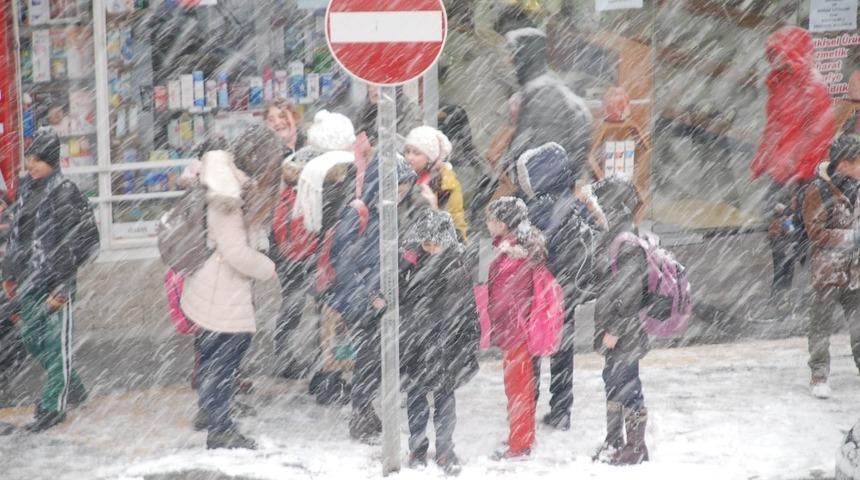 Tokat&rsquo;ta kar tatili