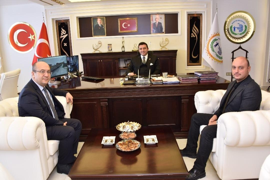 Başkan Bakıcı kurum temsilcileri ile bir araya geldi