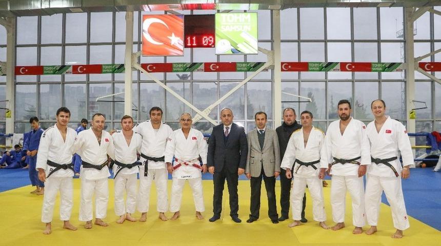 Judo ortak &ccedil;alışma kampı