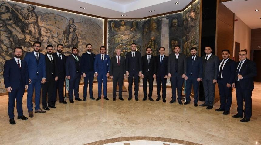 Gen&ccedil; M&Uuml;SİAD&rsquo;dan Vali G&uuml;l&rsquo;e ziyaret