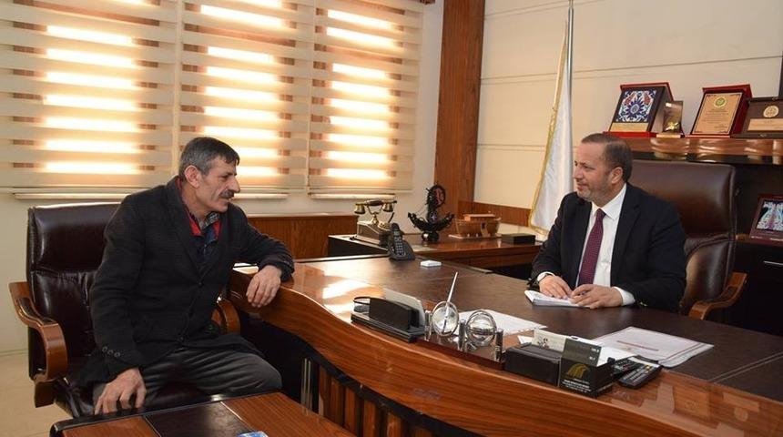 Başkan Toltar halkla bir arada