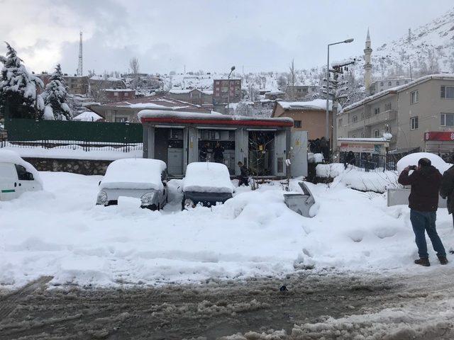 Şırnak’ta elektrik trafosunda yangın