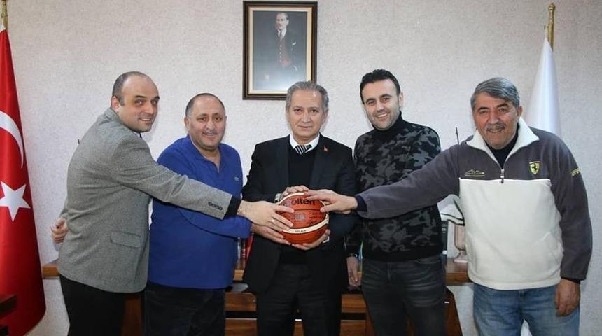 Bellona Kayseri Basketbol il Milli Eğitim Müdürü’nü ziyaret etti