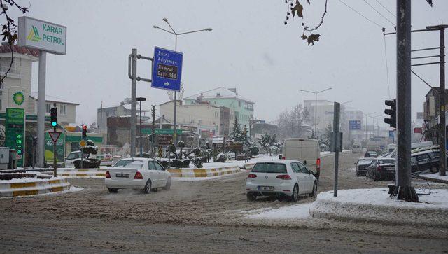 Adıyaman'ın iki ilçesindeki okullara 'kar' tatili