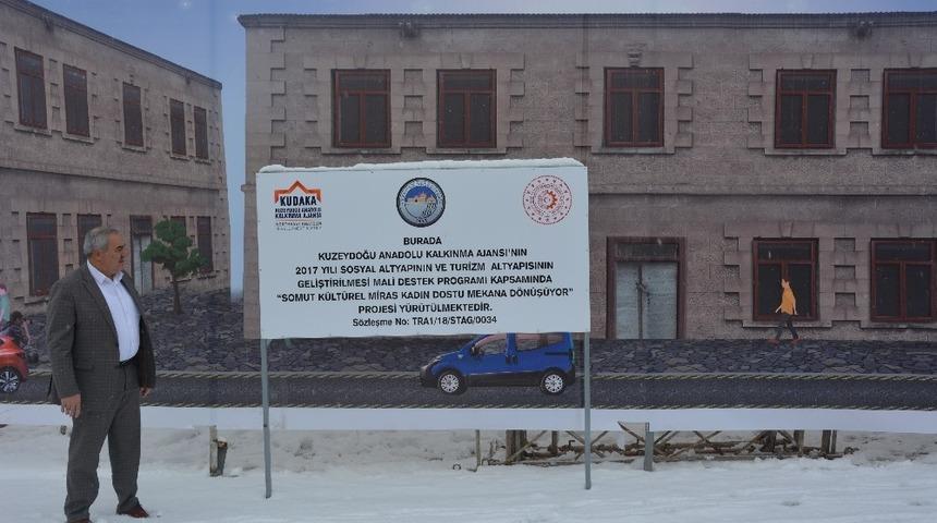 Tercan’da Bayan Kültür Evi yapılıyor