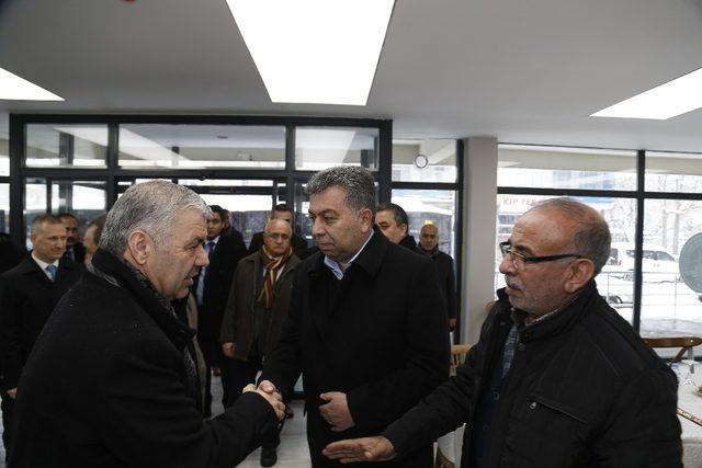 Terminal için yeni servis araçları hizmette