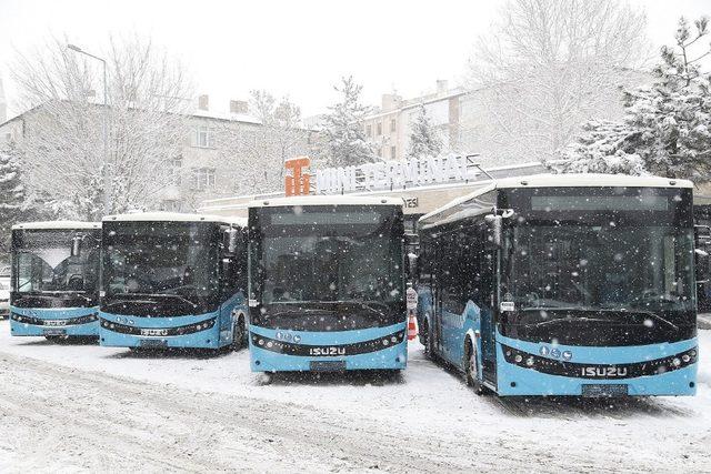 Terminal için yeni servis araçları hizmette