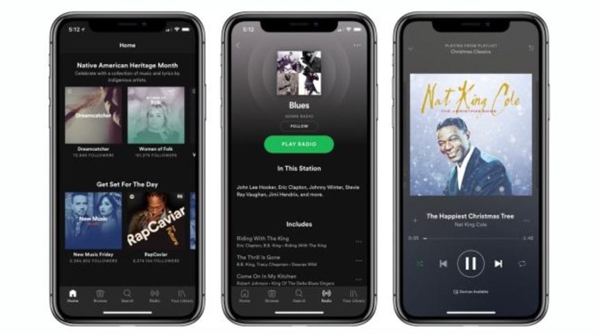 Spotify Apple ürünleri için güncellendi!