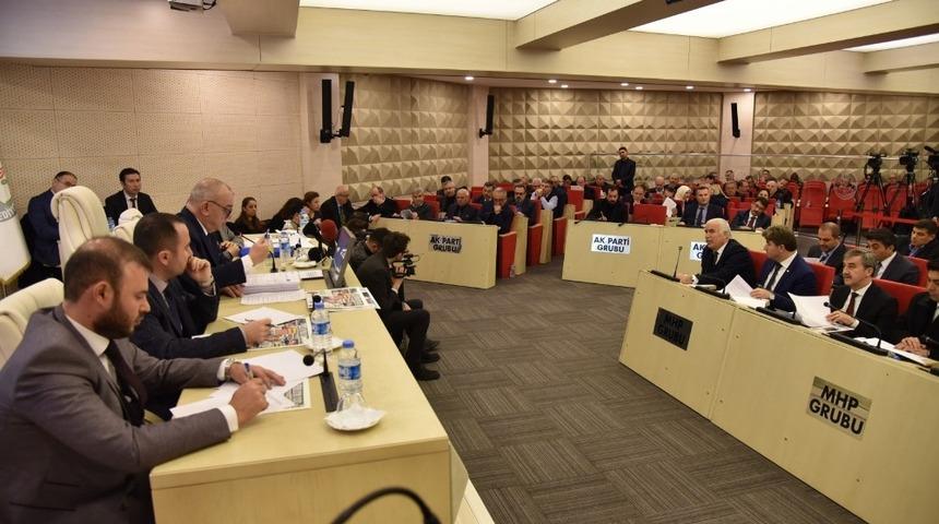 Manisa B&uuml;y&uuml;kşehir Belediyesi&rsquo;nde yılın ilk meclis toplantısı