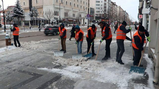 844 Köy yolu araç ulaşımına kapandı