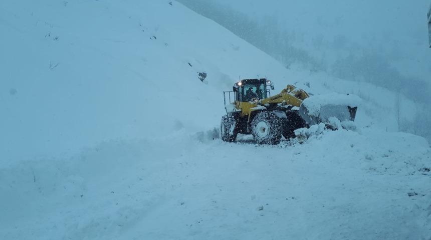 Siirt&rsquo;te kapanan k&ouml;y yolları i&ccedil;in &ccedil;alışma başlatıldı
