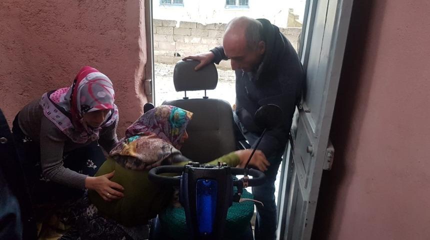 Belediye, engelli vatandaşın ak&uuml;l&uuml; ara&ccedil; isteğine duyarsız kalmadı