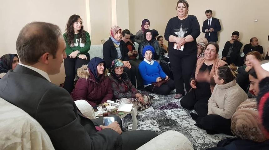 Kadınlardan Başkan Vekili Epcim’e yoğun ilgi