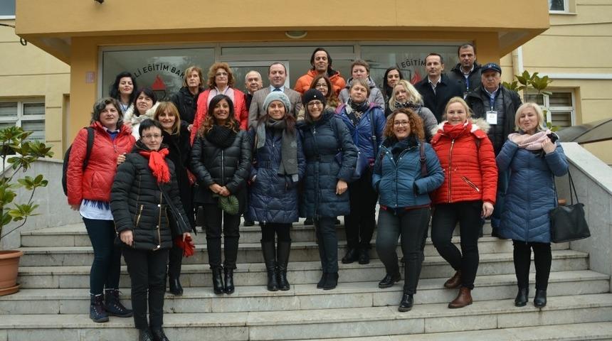 M&uuml;d&uuml;r Yıldız&rsquo;ı Avrupalı &ouml;ğretmenler ziyaret etti