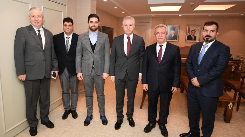 NCR Sağlık grubundan Vali G&uuml;l&rsquo;e ziyaret