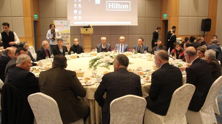 Malatya Park&rsquo;tan gazetecilere kutlama