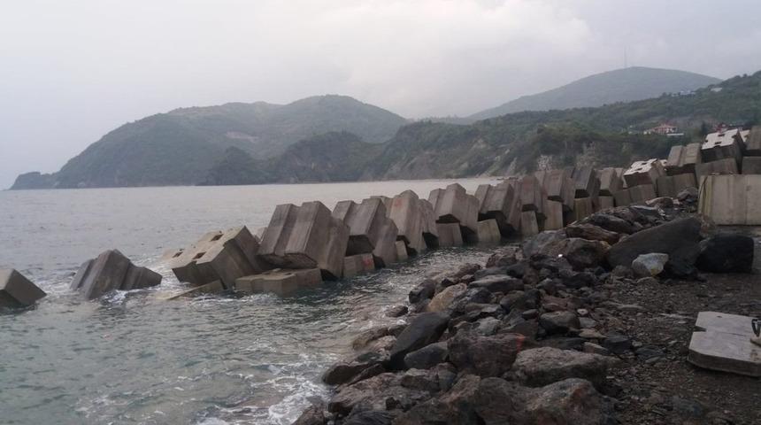 Denizkonak Balık&ccedil;ı Barınağında &ccedil;alışmalar y&uuml;zde 65 tamamlandı