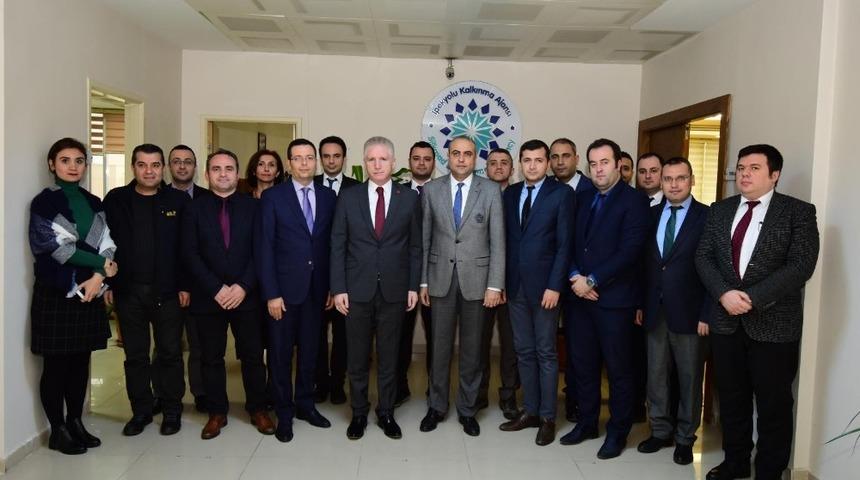 Gaziantep Valisi Davut Gül, İKA’yı ziyaret etti