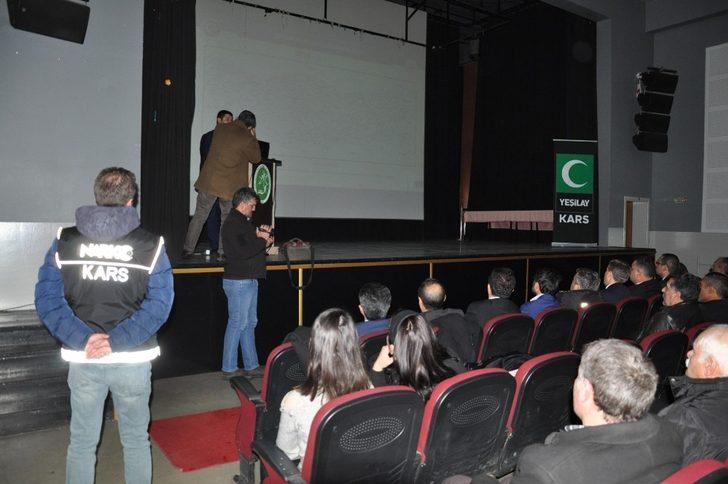 Kars’ta muhtarlarla uyuşturucu ile mücadele bilgilendirme toplantısı yapıldı G4