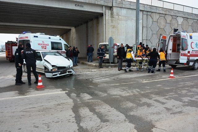 Biga’da trafik kazası: 1 yaralı